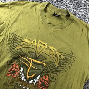 Vintage Eagles Shirt Mens XL Green Hell Freezes Over World Tour 95 Tee USA Giant